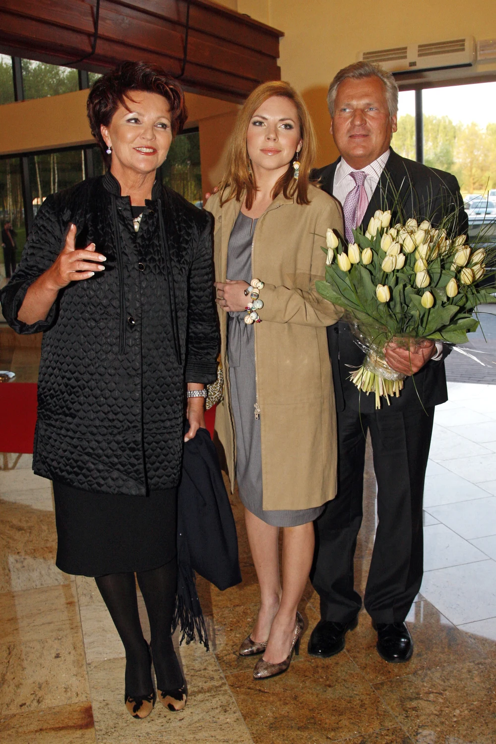 Aleksander Kwaśniewski, Aleksandra Kwaśniewska, Jolanta Kwaśniewska Aleksander Kwaśniewski, Aleksandra Kwaśniewska, Jolanta Kwaśniewska