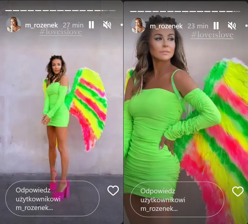 Neonowa Rozenek idzie na Paradę Neonowa Rozenek idzie na Paradę