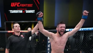 Mateusz Gamrot (po prawej)