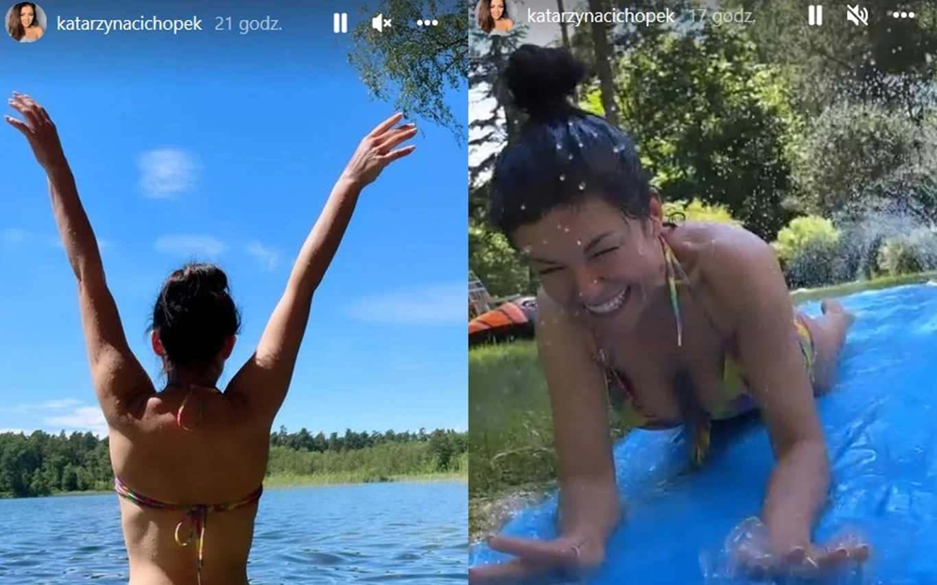 Kasia Cichopek w bikini