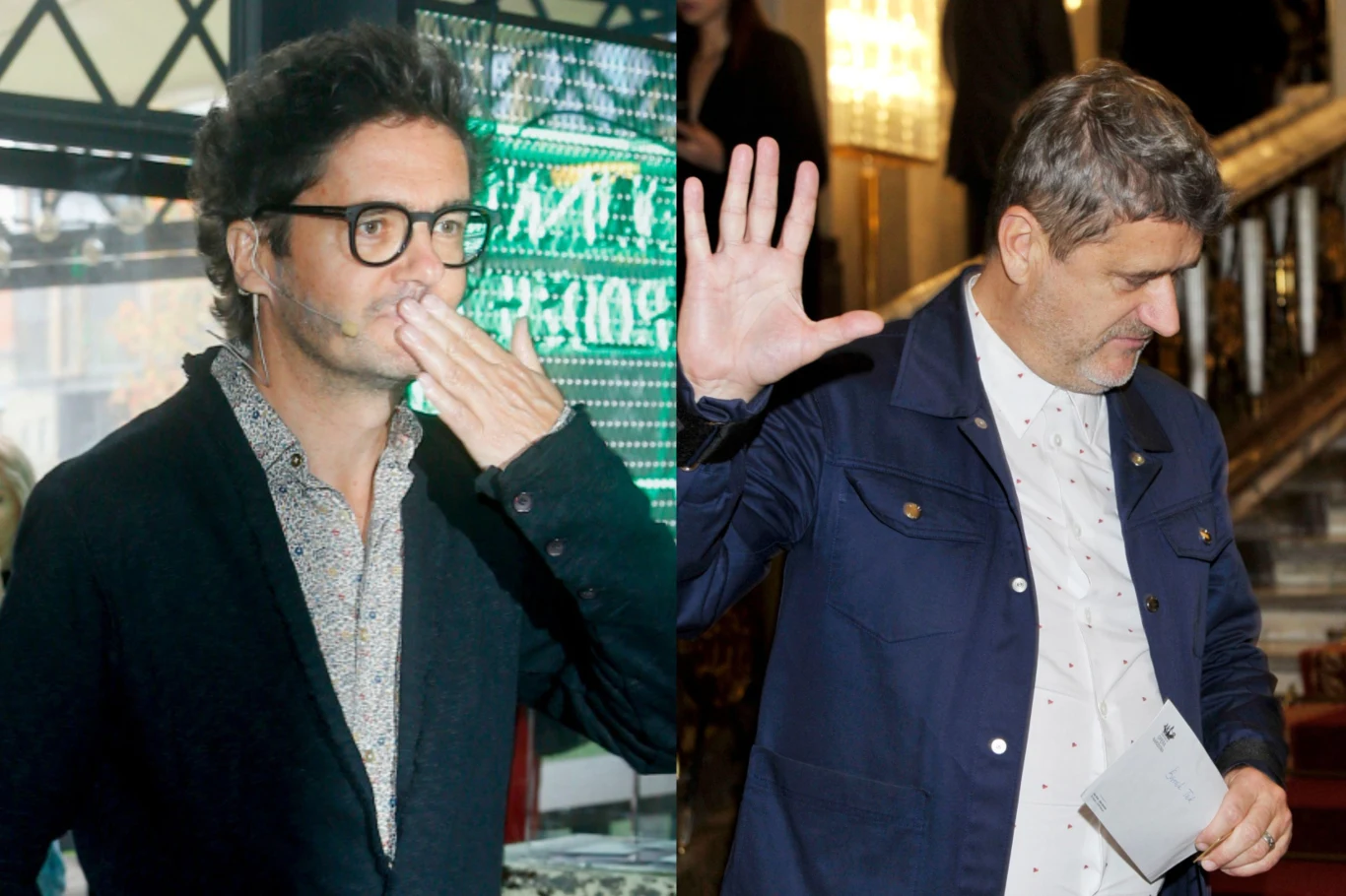 Kuba Wojewódzki i Janusz Palikot Kuba Wojewódzki i Janusz Palikot