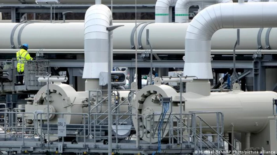 Gazociąg Nord Stream w Niemczech