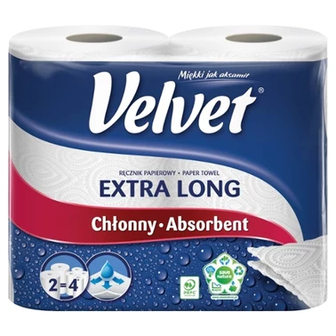 Velvet Extra Long Ręcznik papierowy 2 rolki - 1