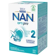 NAN OPTIPRO 2 Mleko następne dla niemowląt powyżej 6. miesiąca 650 g (2 x 325 g)