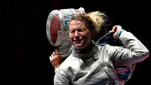 Olha Charłan podczas igrzysk w Rio de Janeiro 2016