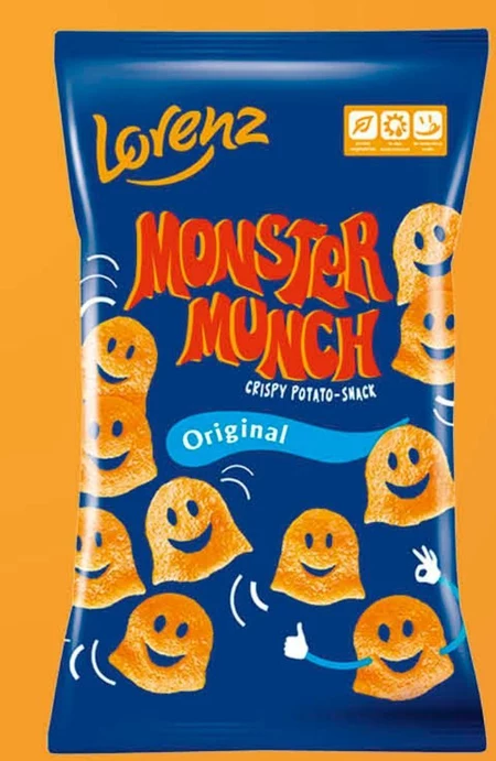 Monster Munch Original Chrupki ziemniaczane solone 100 g