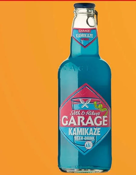 Seth & Riley's Garage Mix piwa i napoju o smaku blue curacao i limonki 400 ml