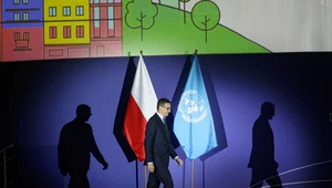 Premier Mateusz Morawiecki podczas otwarcia 11. World Urban Forum - Światowego Forum Miejskiego