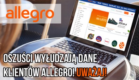 Fałszywe SMS-y Allegro.