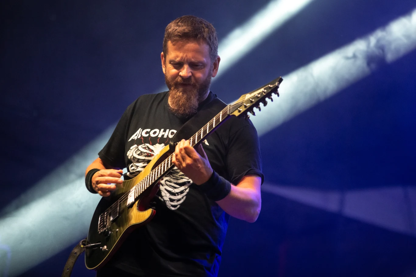 Alcoholica to kolejny zespół, który wystąpił w sercu Bieszczad