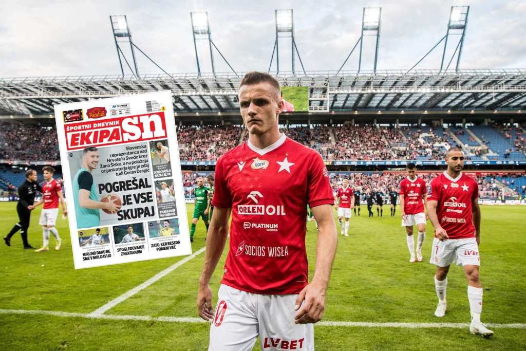 Na zdjęciu głównym: Patryk Plewka i Dor Hugi z Wisły Kraków