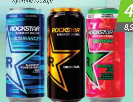 Rockstar Refresh Gazowany napój energetyzujący o smaku mango i gujawy 500 ml