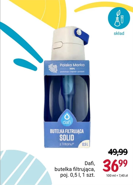 Butelka filtrująca Dafi