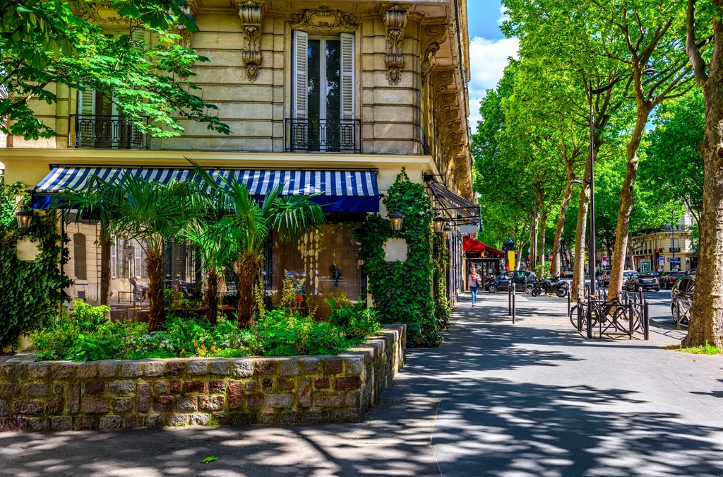 Boulevard Saint-Germain jest główną ulicą w Paryżu