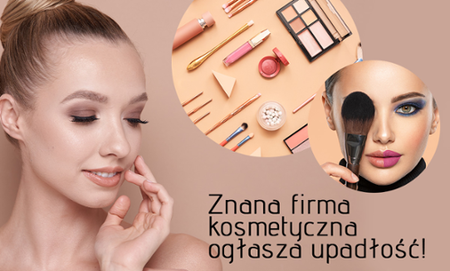Upadłość znanej marki kosmetycznej. 