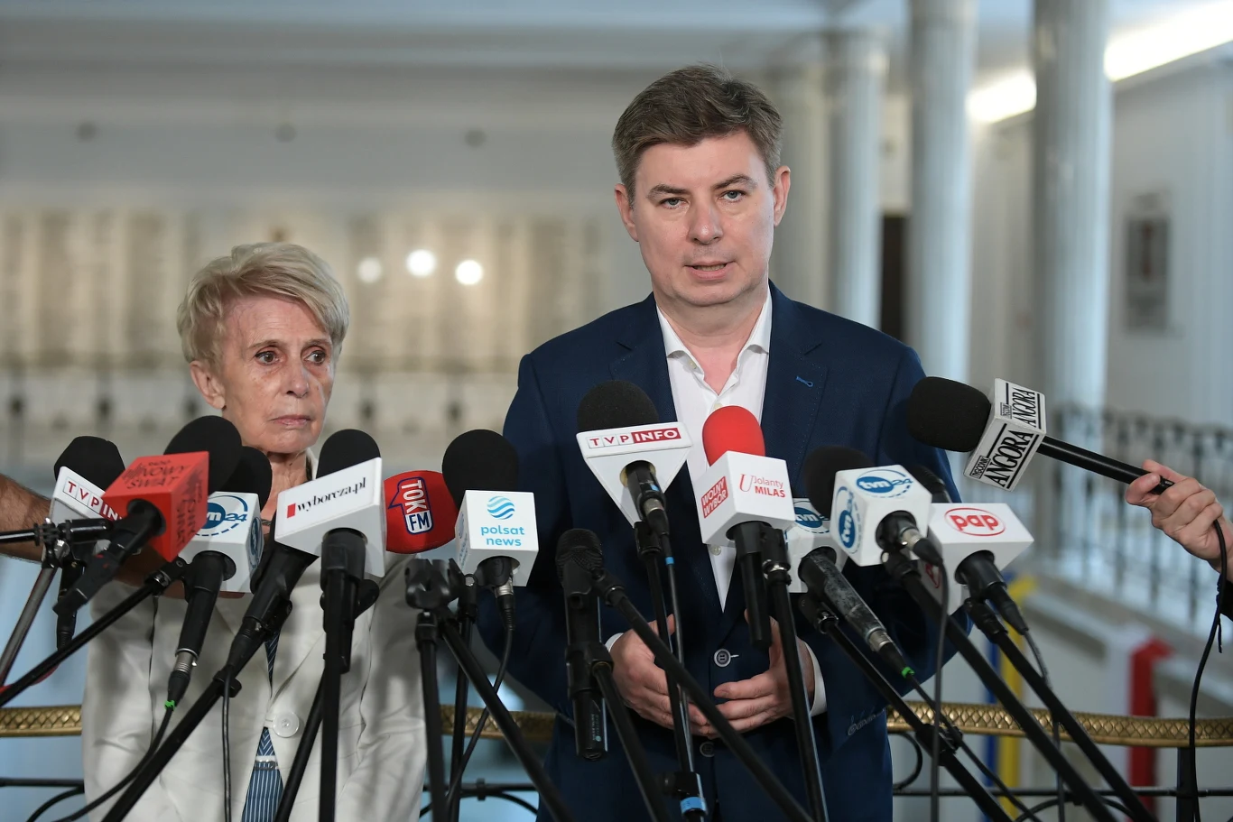 Iwona Śledzińska-Katarasińska i Jan Grabiec Iwona Śledzińska-Katarasińska i Jan Grabiec