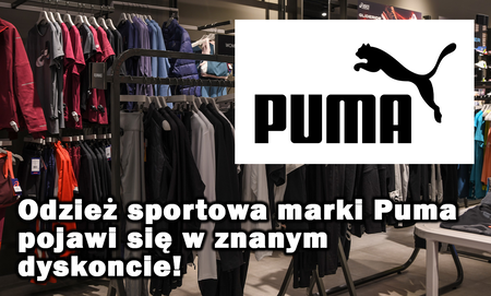 Odzież sportowa Puma.