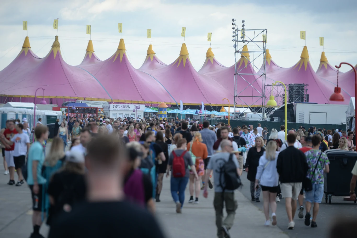 Publiczność na Open'er Festival 2022. Publiczność na Open'er Festival 2022.