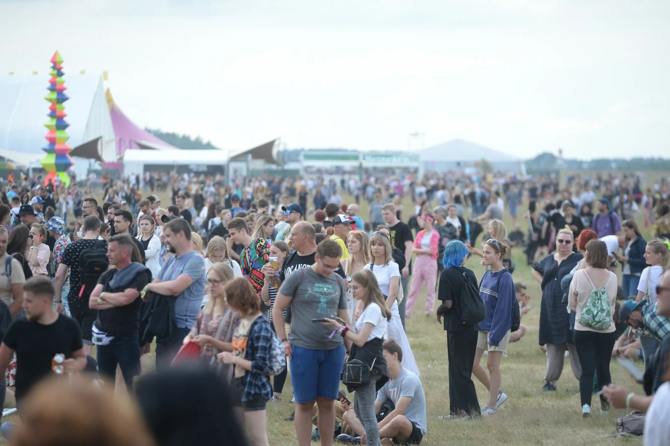 Tłumy na Open'er Festival 2022. Tłumy na Open'er Festival 2022.