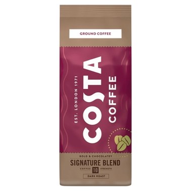 COSTA COFFEE Signature Blend Dark Roast Kawa palona mielona 200 g - 1