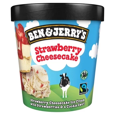 Ben & Jerry's Strawberry Cheesecake Lody 465 ml - 1