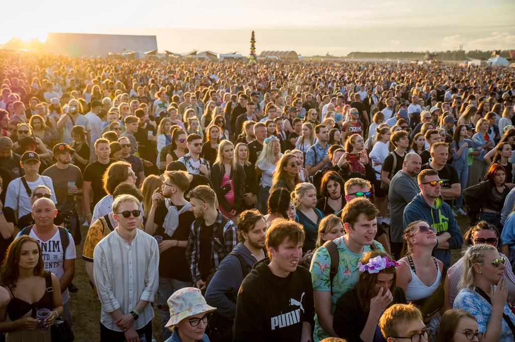 Publiczność podczas Open'er Festivalu