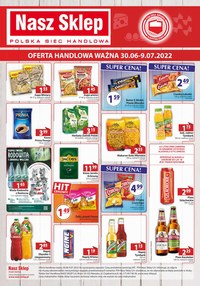 Gazetka promocyjna Nasz Sklep - Nasz sklep - oferta handlowa - ważna do 09-07-2022