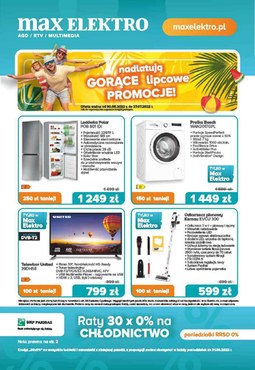 Max Elektro - gorące lipcowe promocje!