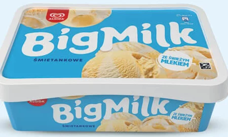 Big Milk Lody śmietankowe 1000 ml