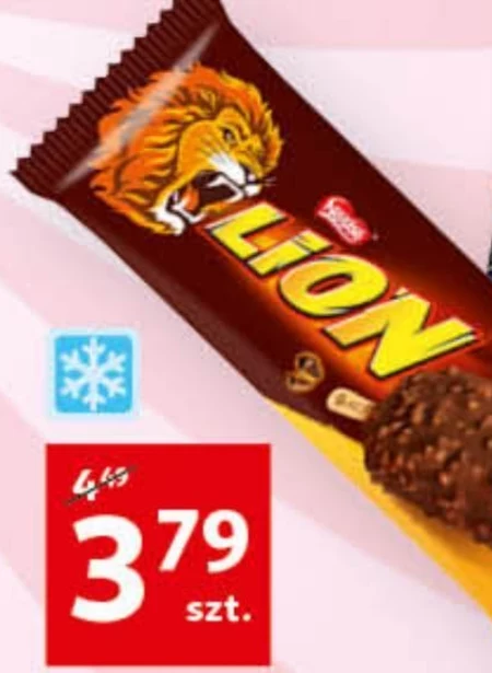 Lion Lody karmelowe sosem karmelowym w mlecznej czekoladzie 100 ml