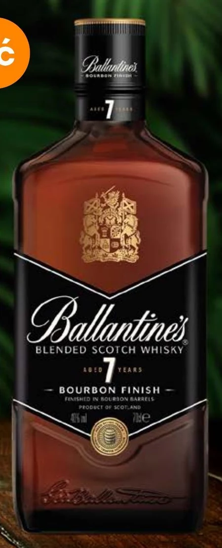 Ballantine's Aged 7 Years American Barrel Blended Scotch Whisky 700 ml