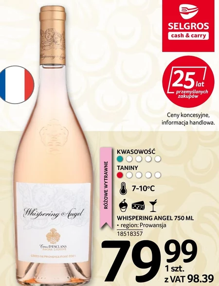 Wino Whispering Angel
