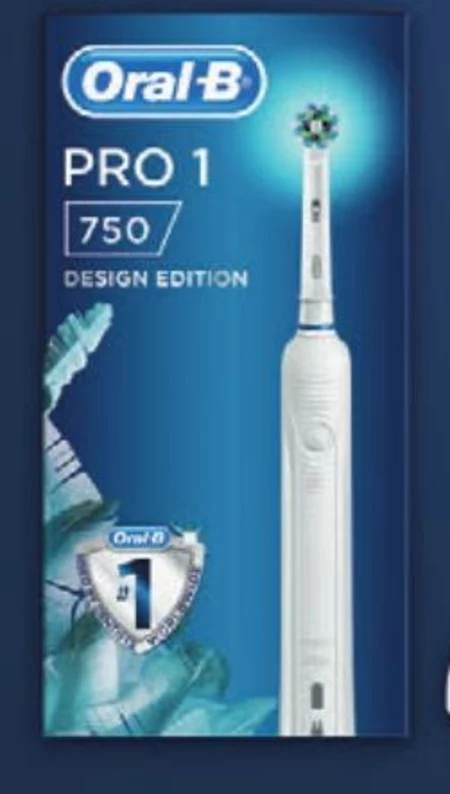 Oral-B Pro 1 750 Szczoteczka elektryczna + dodatkowe etui podróżne