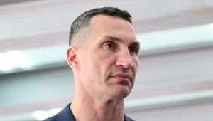 Władimir Kliczko podczas szczytu NATO w Madrycie