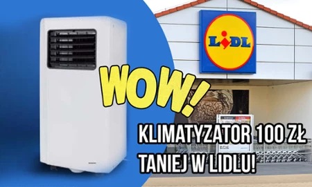 Przenośny klimatyzator.