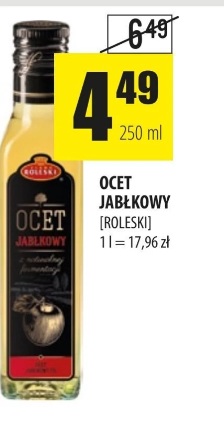 Ocet jabłkowy Roleski
