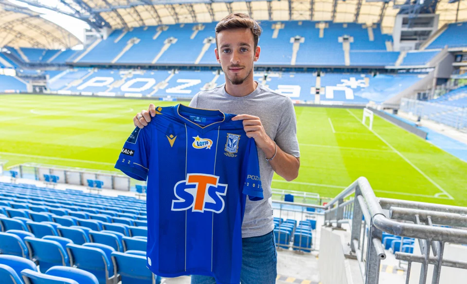 Afonso Sousa w Lechu Poznań (fot. Przemysław Szyszka/lechpoznan.pl)