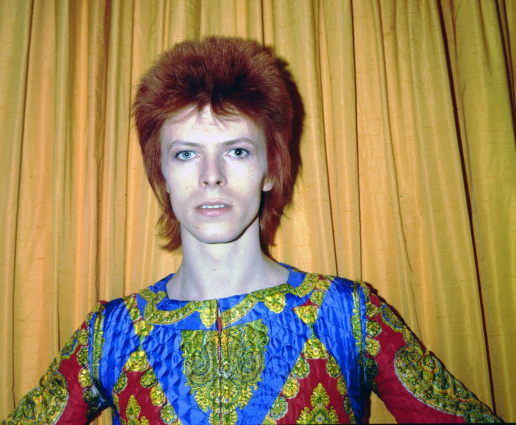 David Bowie jako Ziggy Stardust w 1973 roku