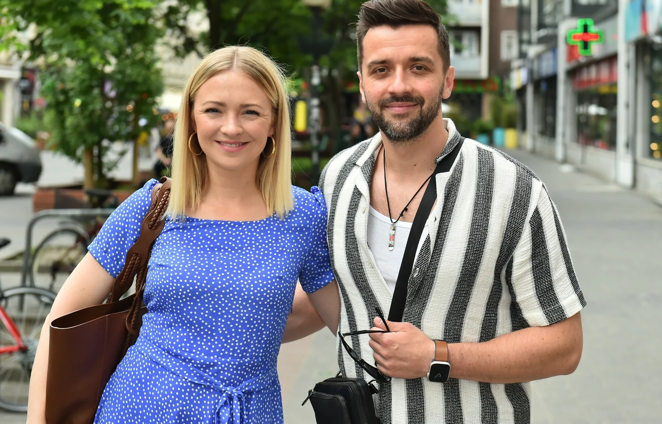 Basia Kurdej-Szatan i Rafał Szatan Basia Kurdej-Szatan i Rafał Szatan