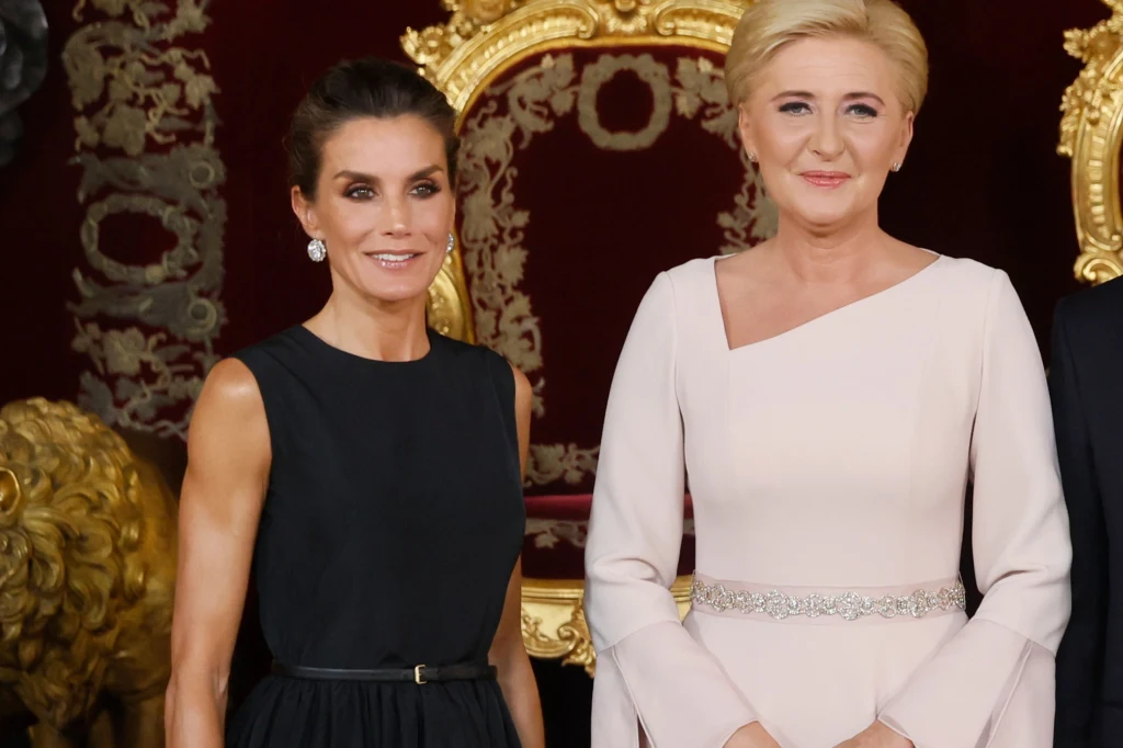 Agata Kornhauser-Duda i królowa Letizia