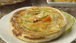 ​Quiche na cieście francuskim