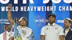 Ołeksandr Usyk i Anthony Joshua