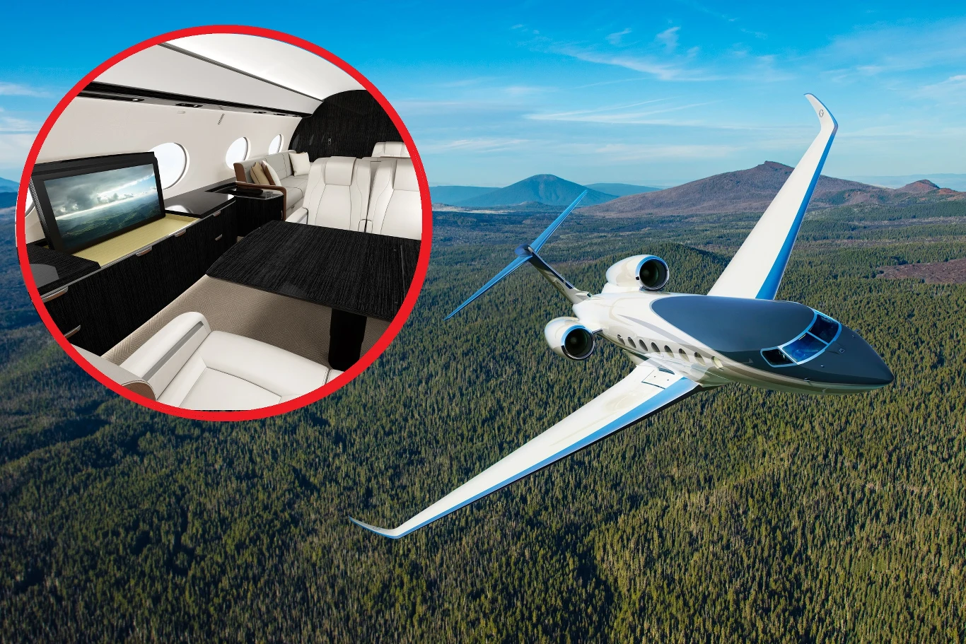 Gulfstream G800 ma być prywatnym odrzutowcem o największym zasięgu - 14800 kilometrów Gulfstream G800 ma być prywatnym odrzutowcem o największym zasięgu - 14800 kilometrów