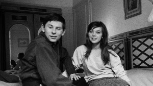 Roman Polański i Barbara Kwiatkowska-Lass 