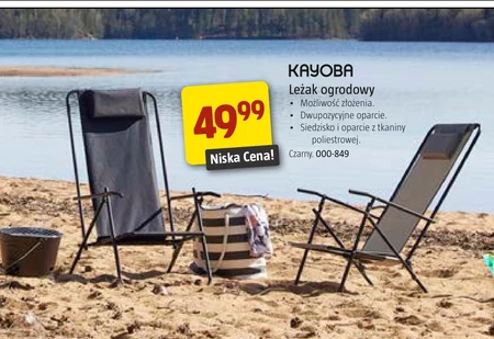 Leżak ogrodowy Kayoba