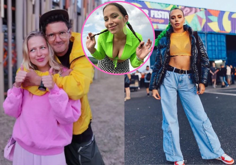 Gwiazdy bawią się na Open'erze 2022: Jessica Mercedes z Kubą Wojewódzkim, Mery Spolsky i Oliwia Bieniuk