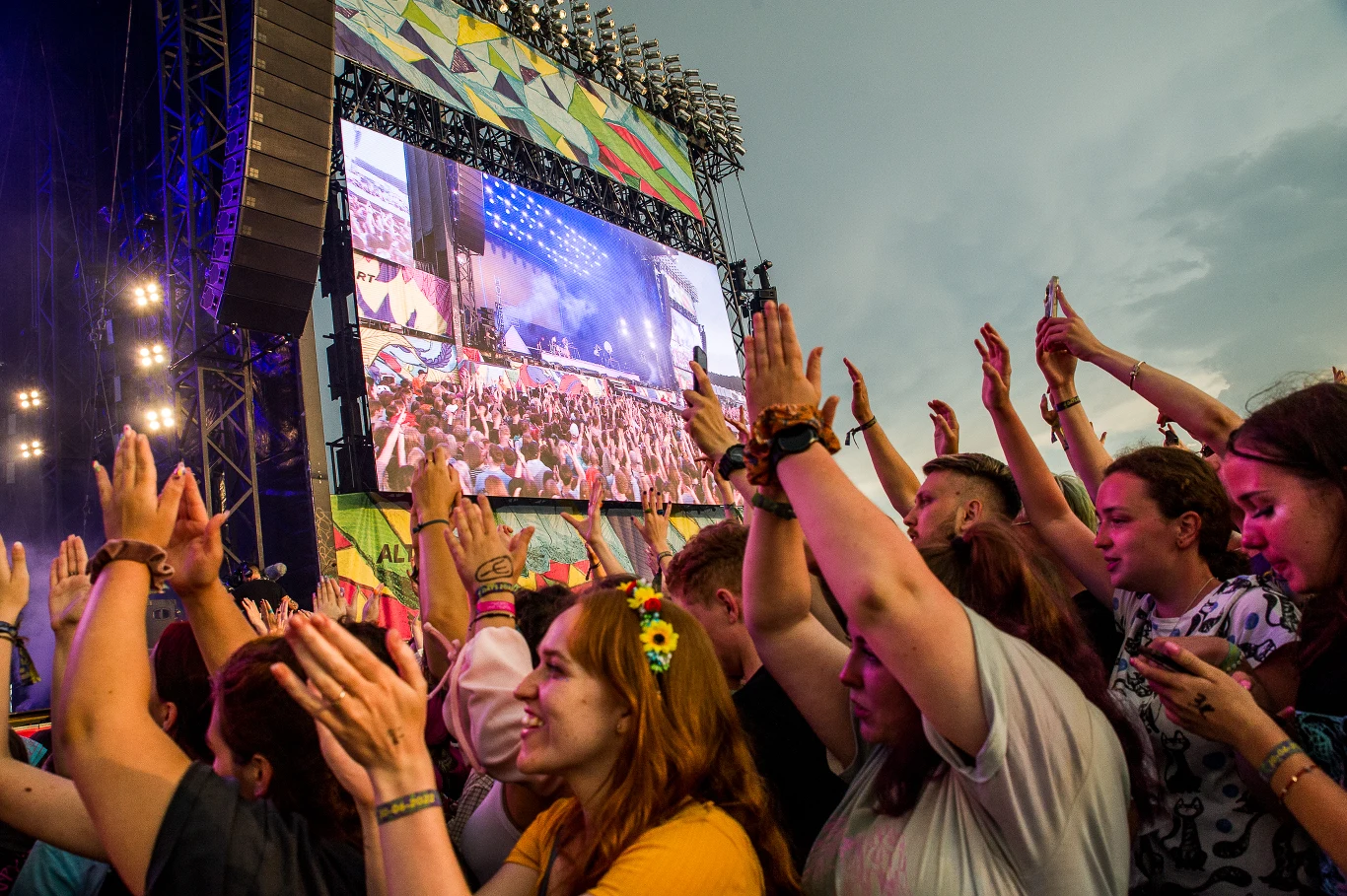 Publiczność na Open'er Festival 2022