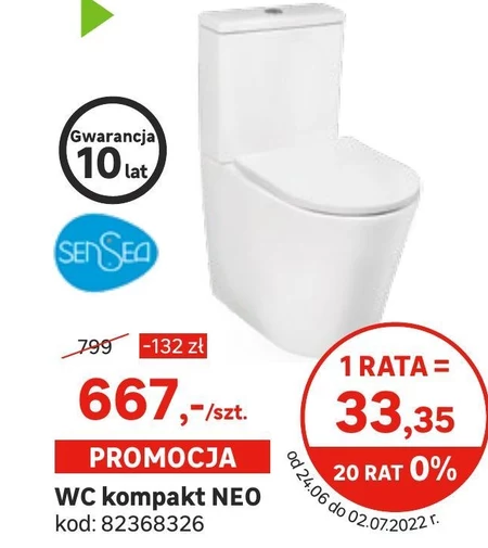 Kompakt wc