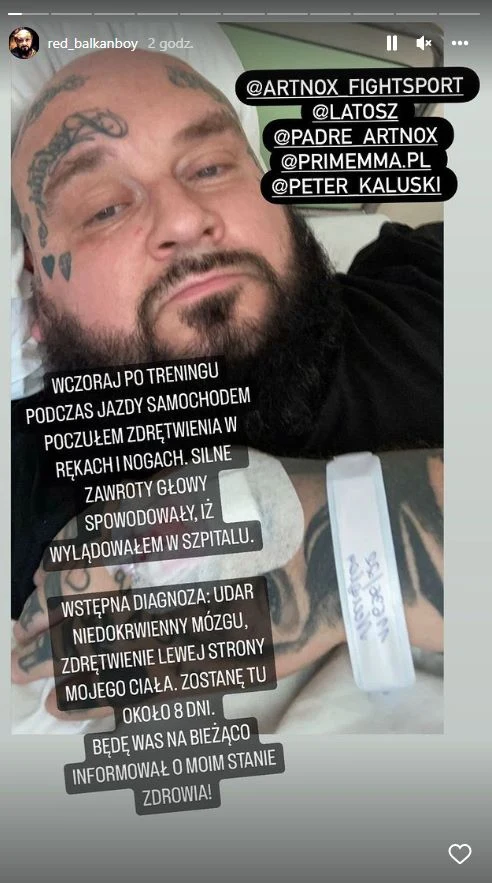 Screen z InstaStory Reda