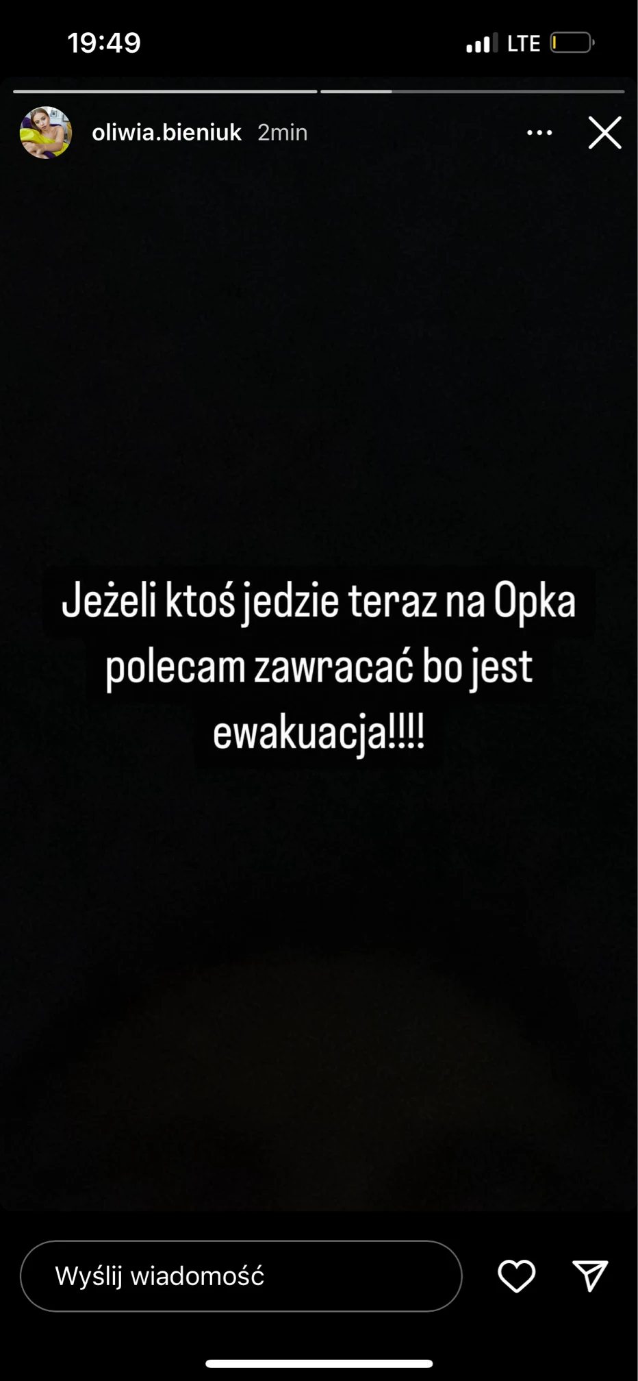 Oliwia Bieniuk na Open'er